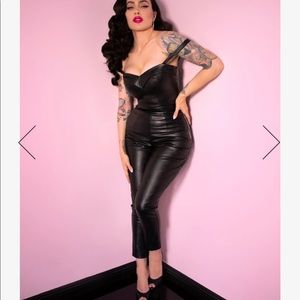 Vixen high waisted leather pants